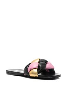 Miu Miu Riem met geknoopt detail - Zwart
