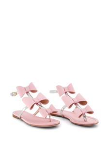 Giambattista Valli Sandalen met strikdetail - Roze