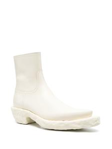 CamperLab Venga leren enkellaarzen - Beige