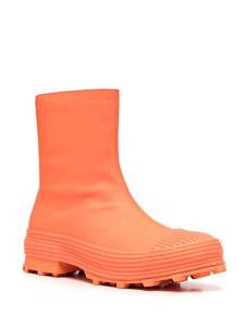 CamperLab Traktori leren enkellaarzen - Oranje