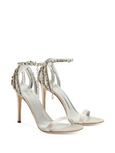 Giuseppe Zanotti Sandalen verfraaid met kristallen - Roze