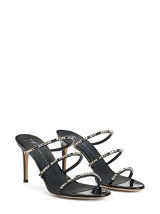 Giuseppe Zanotti Verfraaide sandalen - BLACK