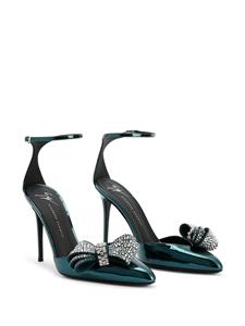 Giuseppe Zanotti Marthina leren sandalen - Groen