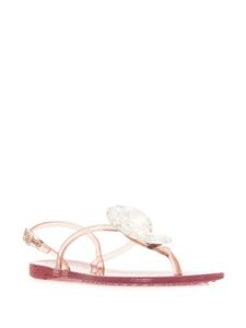 Casadei Sandalen met doorzichtige bandjes - Roze