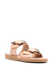 Ancient Greek Sandals Sandalen met gesp - Beige