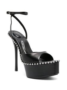 Alexander Wang Nova leren sandalen - Zwart