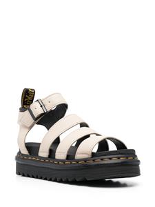 Dr. Martens Blaire sandalen met plateauzool - Beige