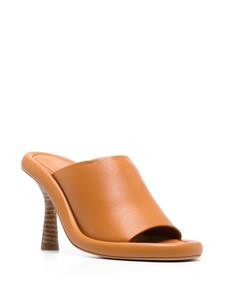 Paloma Barceló Leren sandalen - Geel