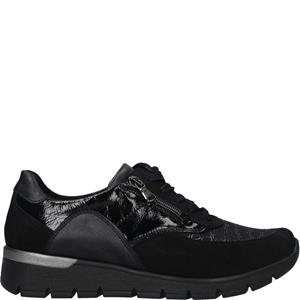 Waldlaufer Ramona Veterschoen Dames Zwart
