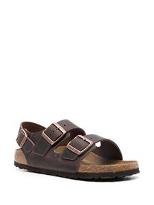 Birkenstock Milano sandalen met gesp - Bruin