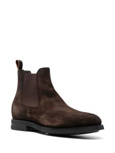 Santoni Suède Chelsea laarzen - Bruin