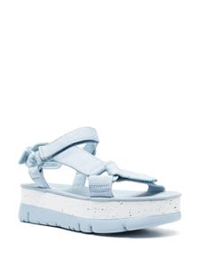 Camper Oruga Up sandalen met open neus - Blauw