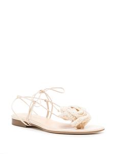 Magda Butrym Gehaakte sandalen - Beige