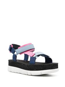 Camper Oruga sandalen met plateauzool - Blauw