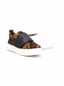 Dsquared2 Kids Sneakers met luipaardprint - Bruin
