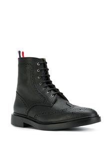 Thom Browne Wingtip ankle boots - Zwart