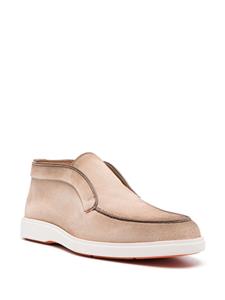 Santoni Dragon suède desert boots - Beige