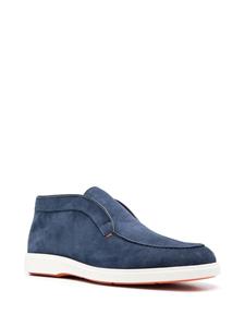 Santoni Dragon suède schoenen - Blauw