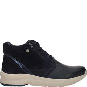 Wolky Glacier Veterboot Dames Blauw