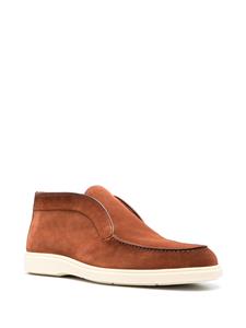 Santoni Suède desert boots - Bruin