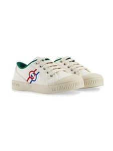 Gucci Kids Tennis 1977 low-top sneakers - 9167 Bianco