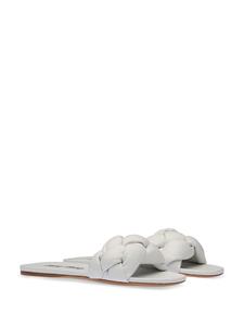 Miu Miu Gewatteerde sandalen - Wit