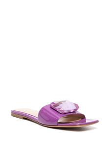 Gianvito Rossi Jaipur slippers verfraaid met kristallen - Paars