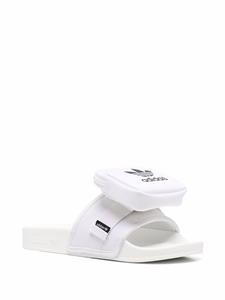 Adidas Adilette slippers met logoband - Wit