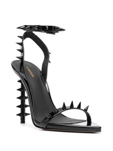 Le Silla Sandalen verfraaid met studs - Zwart