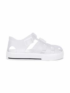 Dolce & Gabbana Kids Sandalen met logo - Wit