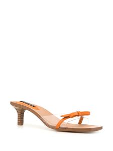Senso Nori sandalen met strik - Oranje