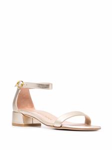 Stuart Weitzman Nudist June sandalen met lage hak - Goud