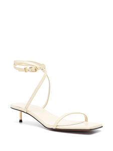 Nanushka Jol leren sandalen - Beige
