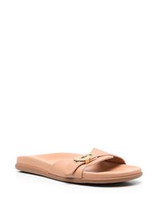 Ancient Greek Sandals Slippers met gesp - Beige