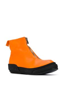 Guidi Laarzen met colourblocking - Oranje