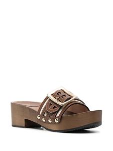Bally Sandalen met gesp - Bruin