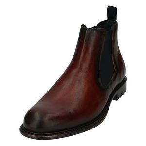 Bugatti Chelsea boots van leer met treklus, model 'Bonifacio'