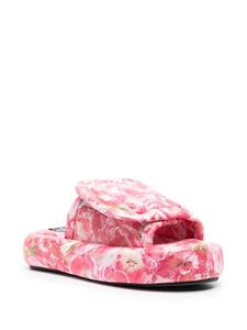 Natasha Zinko Slippers met open neus - Roze