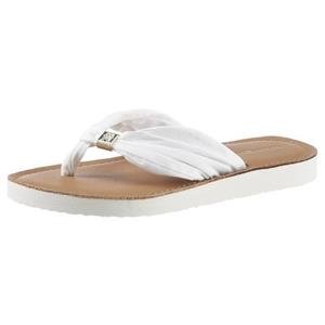 Tommy Hilfiger Teenslippers TH ELEVATED BEACH SANDAL met merk