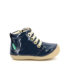 Kickers Bottines in leer met veters Sonizip