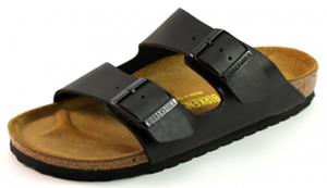 Stoute-schoenen.nl Birkenstock Arizona slippers Zwart BIR62