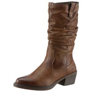 Mustang Shoes Cowboystiefel, mit gerafftem slouchy Schaft