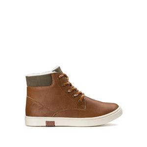 Gevoerde bottines met rits 26-39