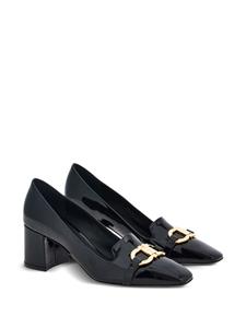 Ferragamo 60mm Gancini-buckle leather pumps - Zwart