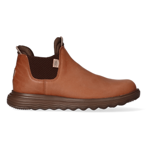 HEYDUDE Chelsea boots Dames Branson Craft Leather CognacLeer