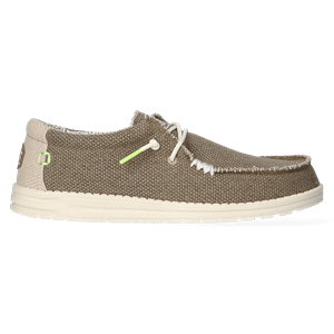 HEYDUDE Instappers Heren Wally Braided BruinCanvas