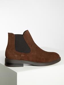 Selected Chelsea boots in bruin voor Heren