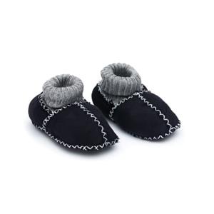 Kindsgard Baby lamsvacht schoenen stovly blauw