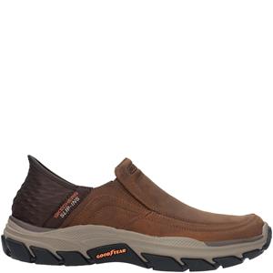 Skechers Respected-Elgin Instapper Heren Bruin/Cognac