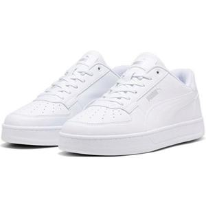 PUMA Caven 2.0 uniseks sneakers, Wit/Zilver, Maat 38
